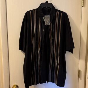 Geoffrey Beene Black Shirt